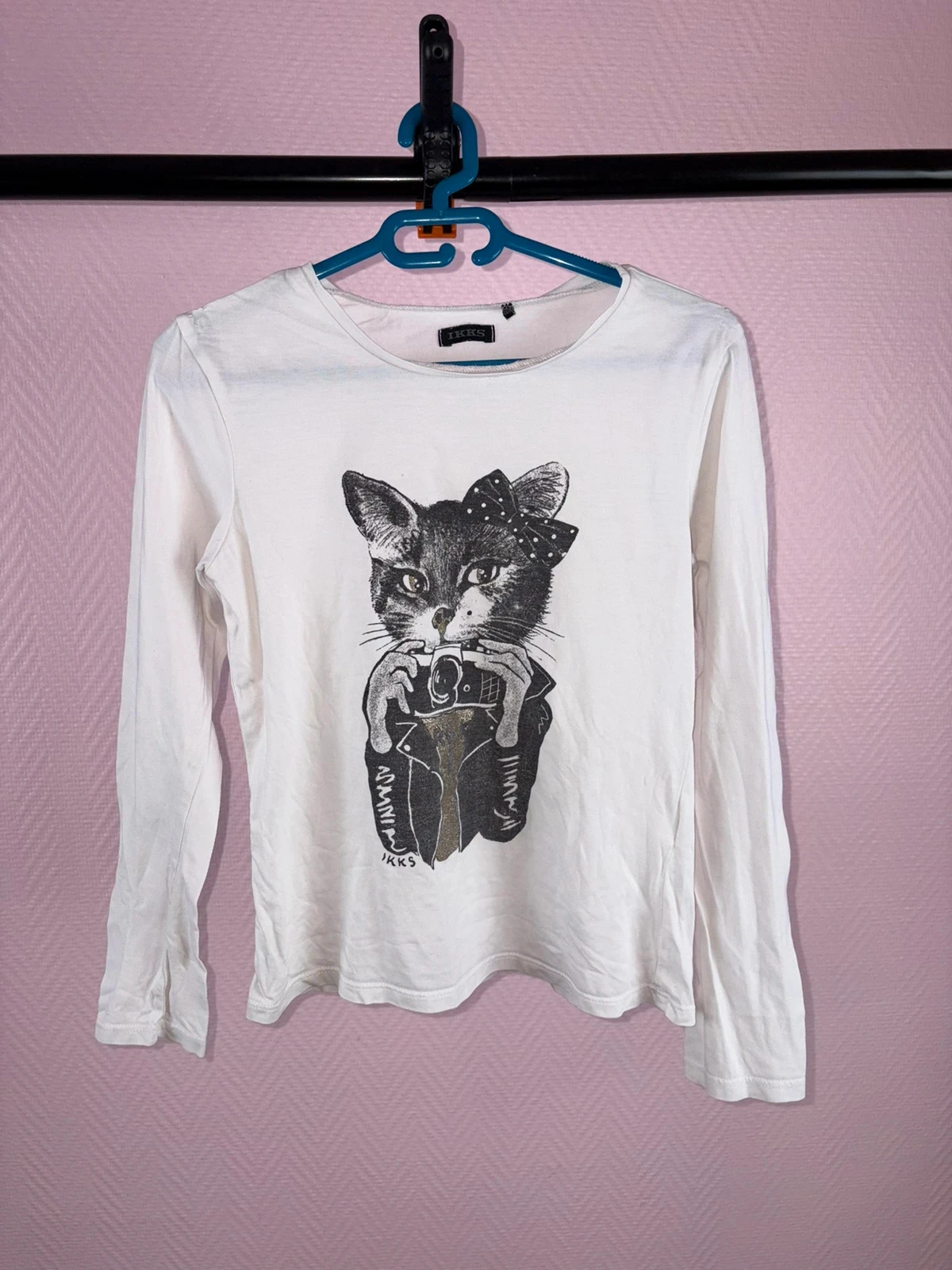 Girl's T-shirt, IKKS size 10 years – photo 2